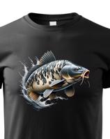 Dětské tričko Kapr - dětské tričko pro malé rybáře