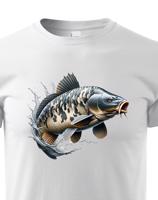 Dětské tričko Kapr - dětské tričko pro malé rybáře