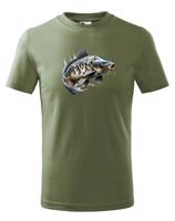 Dětské tričko Kapr - dětské tričko pro malé rybáře