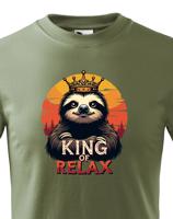 Dětské tričko King of relax