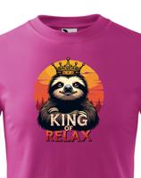 Dětské tričko King of relax