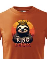 Dětské tričko King of relax