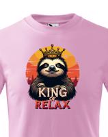 Dětské tričko King of relax