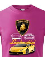 Dětské tričko Lamborghini  - kvalitní tisk a rychlé dodání