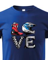 Dětské tričko Love motocross