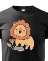 Dětské tričko Lvíče - skvělý dárek pro milovníky zvířat