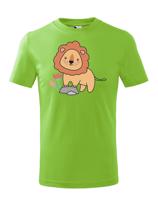 Dětské tričko Lvíče - skvělý dárek pro milovníky zvířat