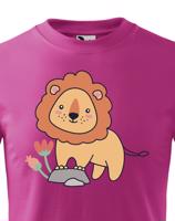 Dětské tričko Lvíče - skvělý dárek pro milovníky zvířat
