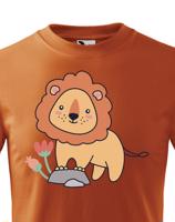 Dětské tričko Lvíče - skvělý dárek pro milovníky zvířat