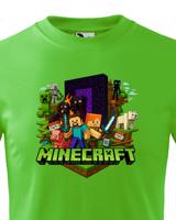 Dětské tričko - Minecraft 3