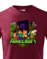 Dětské tričko - Minecraft 3