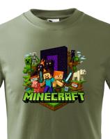 Dětské tričko - Minecraft 3