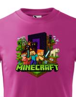 Dětské tričko - Minecraft 3