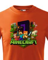 Dětské tričko - Minecraft 3