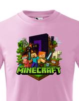 Dětské tričko - Minecraft 3