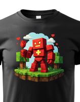 Dětské tričko - Minecraft Robot