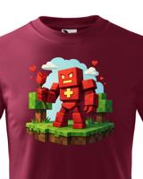 Dětské tričko - Minecraft Robot