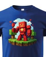 Dětské tričko - Minecraft Robot