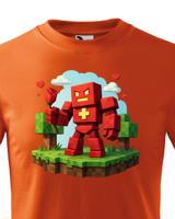Dětské tričko - Minecraft Robot