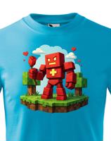 Dětské tričko - Minecraft Robot