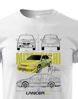 Dětské tričko Mitsubishi Lancer Evolution - kvalitní tisk a rychlé dodání