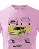 Dětské tričko Mitsubishi Lancer Evolution - kvalitní tisk a rychlé dodání