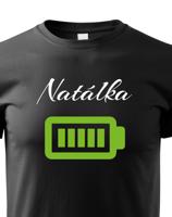 Dětské tričko Nabité baterky