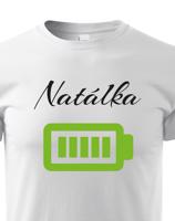 Dětské tričko Nabité baterky