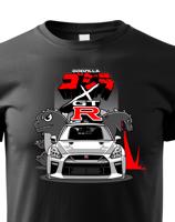 Dětské tričko Nissan GTR Godzilla – stylové tričko pro malé milovníky aut