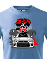 Dětské tričko Nissan GTR Godzilla – stylové tričko pro malé milovníky aut
