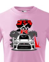 Dětské tričko Nissan GTR Godzilla – stylové tričko pro malé milovníky aut