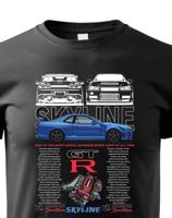 Dětské tričko Nissan Skyline GTR - kvalitní tisk a rychlé dodání