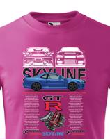 Dětské tričko Nissan Skyline GTR - kvalitní tisk a rychlé dodání