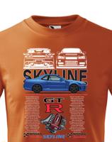 Dětské tričko Nissan Skyline GTR - kvalitní tisk a rychlé dodání