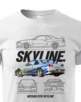 Dětské tričko Nissan Skyline GTR  - kvalitní tisk a rychlé dodání