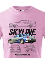 Dětské tričko Nissan Skyline GTR  - kvalitní tisk a rychlé dodání