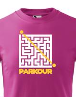Dětské tričko - Parkour bludiště