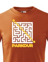 Dětské tričko - Parkour bludiště