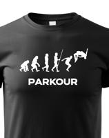 Dětské tričko - Parkour evoluce