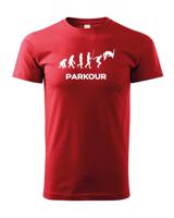 Dětské tričko - Parkour evoluce