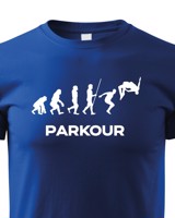 Dětské tričko - Parkour evoluce