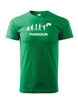 Dětské tričko - Parkour evoluce