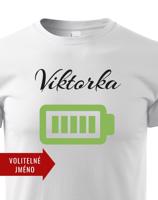 Dětské tričko - Plná baterie