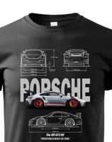 Dětské tričko Porsche 911 GT3 RS - kvalitní tisk a rychlé dodání