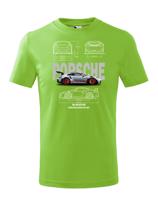 Dětské tričko Porsche 911 GT3 RS - kvalitní tisk a rychlé dodání