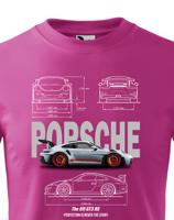 Dětské tričko Porsche 911 GT3 RS - kvalitní tisk a rychlé dodání