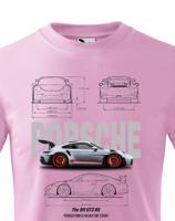 Dětské tričko Porsche 911 GT3 RS - kvalitní tisk a rychlé dodání