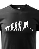 Dětské tričko pro hokejisty Evoluce hokej -  skvělý dárek pro hokejisty