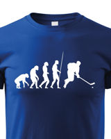 Dětské tričko pro hokejisty Evoluce hokej -  skvělý dárek pro hokejisty