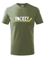 Dětské tričko pro hokejisty Hockey 3 - skvělý dárek pro hokejisty